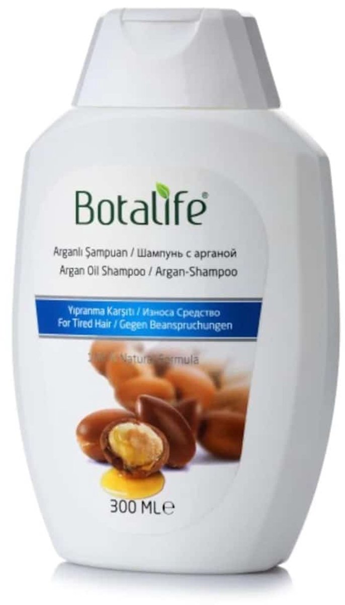 Botalife - Shampoo - Shampoo met Argan - Natuurlijke Shampoo - Haarverzorging -SLS Vrij - Parabens Vrij - Silicones Vrij - Alcohol Vrij - 300 ml