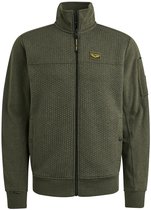 Pull Pme Legend Homme Gris Coton LD1 - Taille L - Manches Longues Col Rond