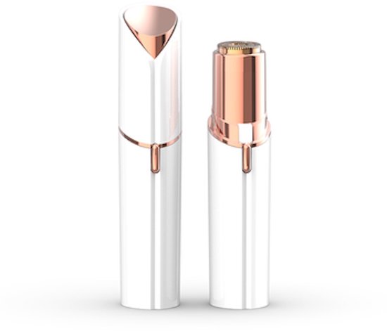 Dames Trimmer - Gezichtsontharing - Precisietrimmer - Inclusief Reinigingsborstel - 1 Stuk - Wit