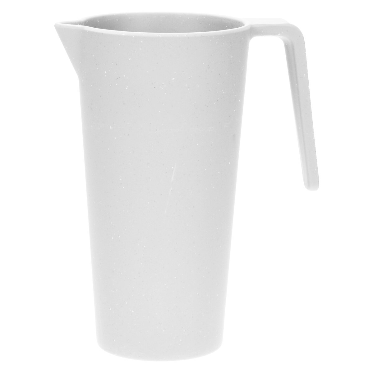 Excellent Houseware Schenkkan/waterkan - wit - 1500 ML - melamine - D10 x H21 cm