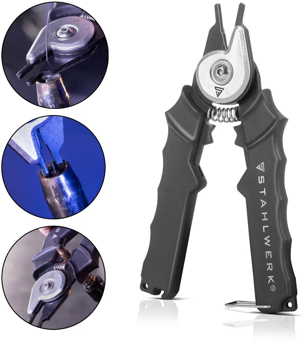 STAHLWERK MIGSTAHLWERK MAG-mondstuktang 15-18 mm Lasaccessoires voor MIG-lasmachines Combinatietang 4 in 1