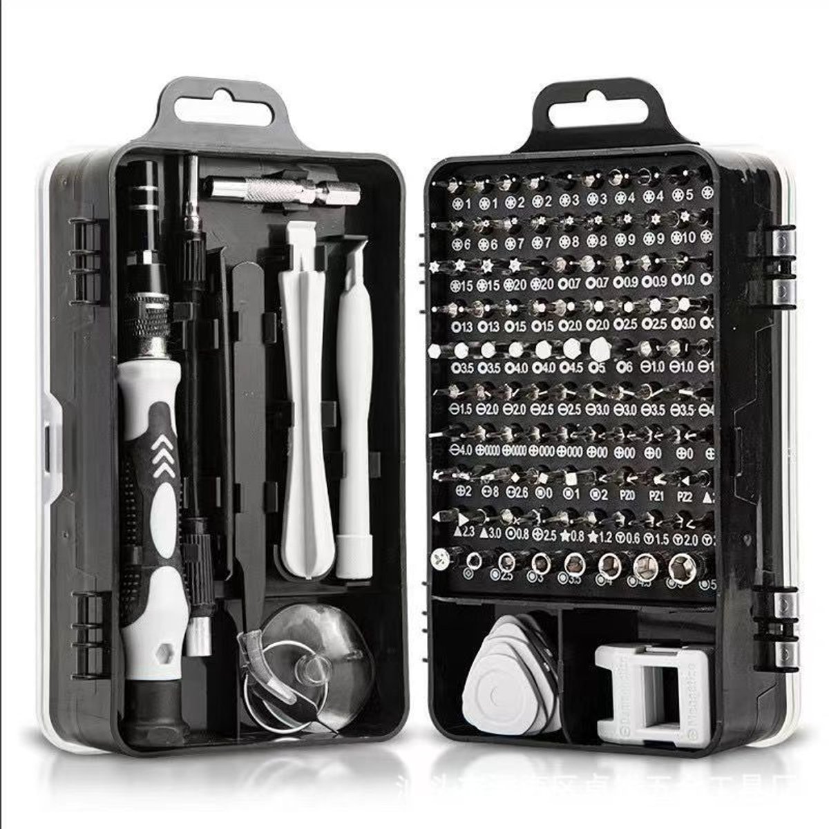 115-delige Precisie Schroevendraaierset Magnetisch - Gereedschapset- Schroevendraaiers klein - Kleine cadeautjes - Handgereedschap