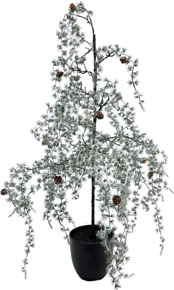 by Mooss - Pijnboom - Pinetree - Whitewash - 85 cm - Decoratief - Dennenappels - Kerst - Christmas