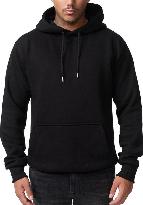 Foto: Smith solo hoodie heren sweatshirt heren met capuchon katoen zwart l