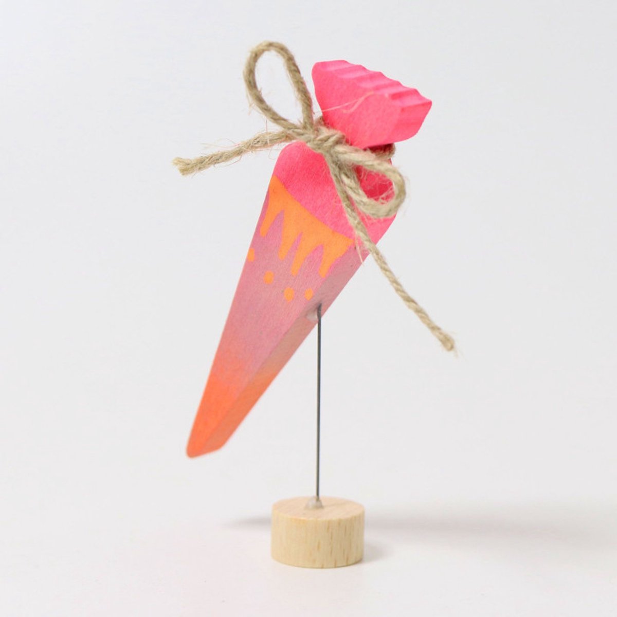 Grimm's Decoratie puntzak - Insteekitem voor verjaardagsring - Hout