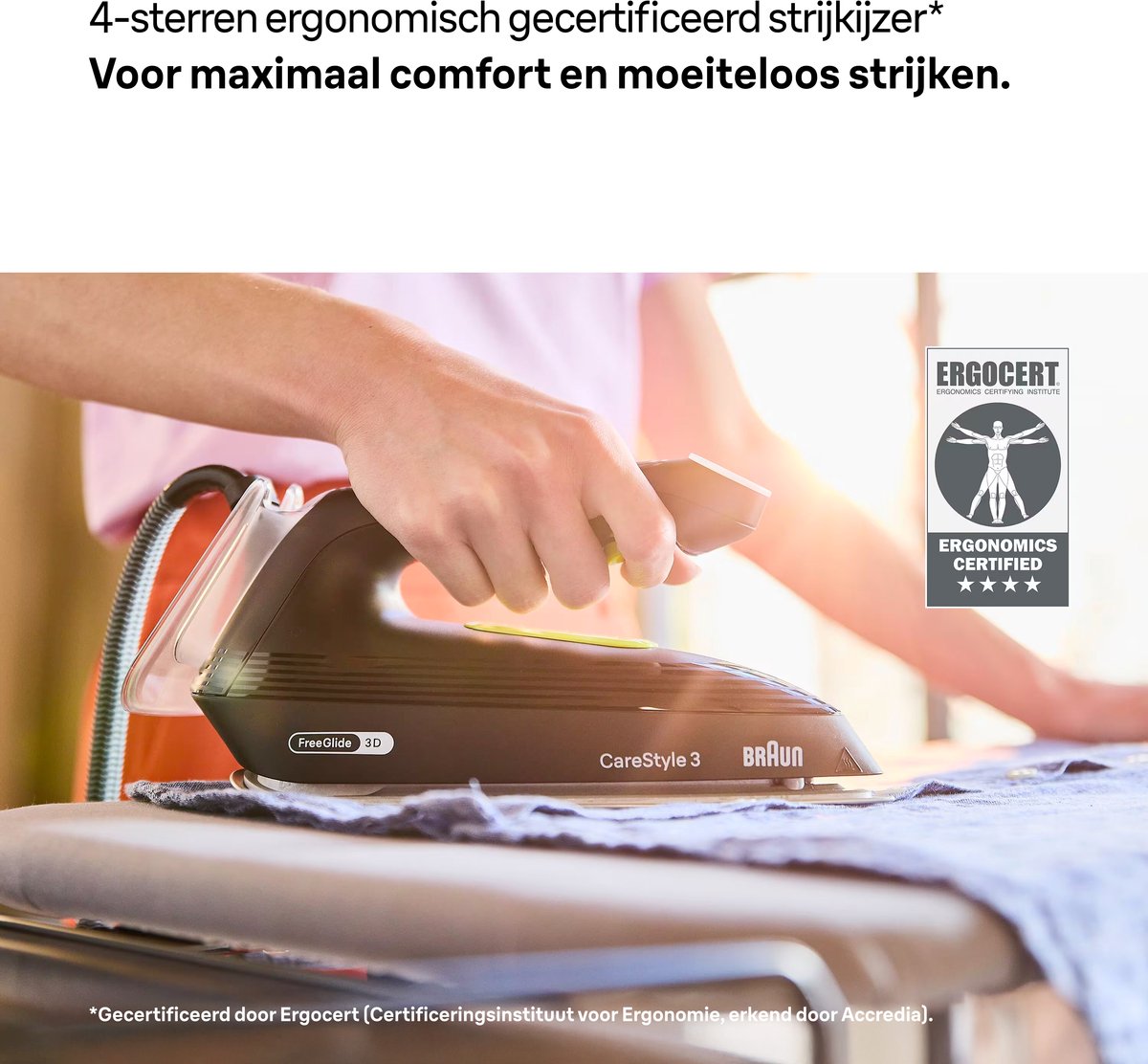 Braun CareStyle 3 IS3257BK - Stoomgenerator - Compact Opbergen - Eco-instelling - Zwart — afbeelding 3