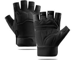 Koelende fiets handschoenen - Fiets handschoenen - Mountainbike handschoenen - Fiets handschoenen voor heren en dames - Ademende sport handschoenen - Geschikt voor fietsen - Kracht training - Schokbestendig - Anti-slip - Ademend (XL)