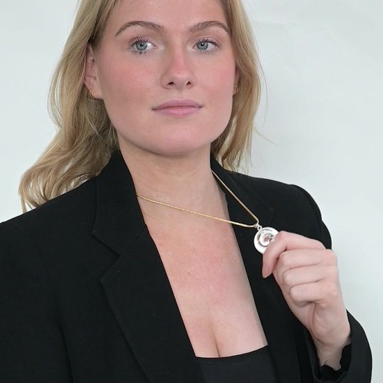 Chaînes AB - Collier - Serpent - Chaîne Goud - Chaîne Gold - Or - Plaqué or - Plaqué or - 18K - 60cm