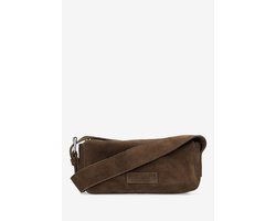 Shabbies Amsterdam Kleine Crossbodytas / Schoudertas Dames - Leer - Venice - Bruin
