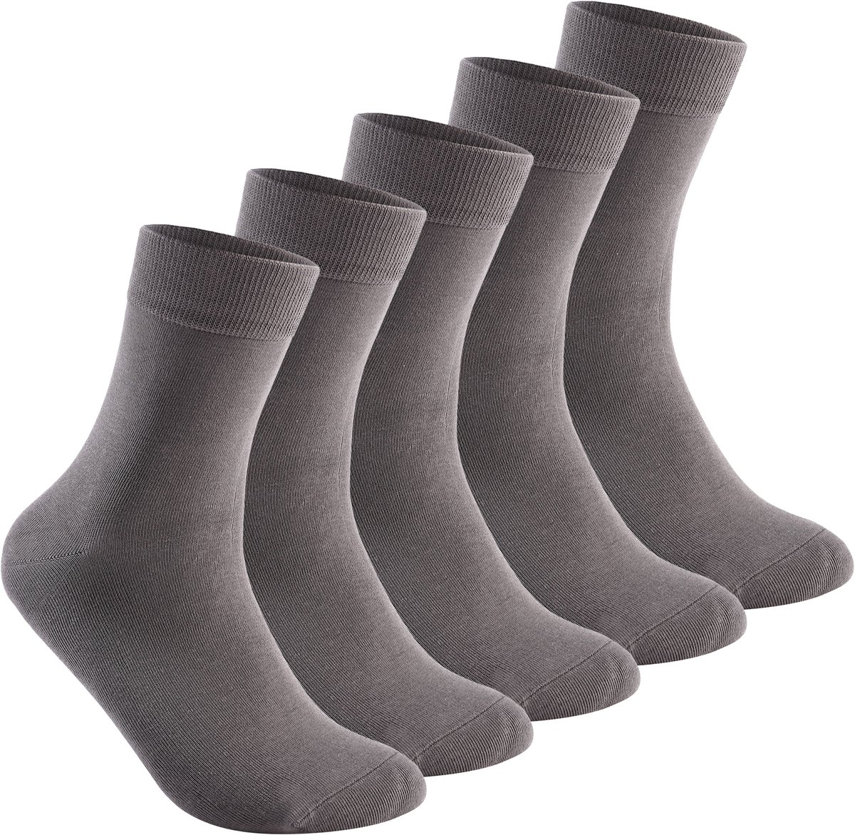 Allthemen Heren Sport Casual Sokken - Mid Calf 5 Paar One Size