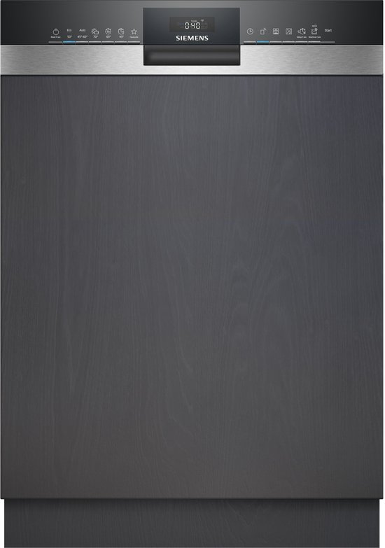 Siemens SN53HS16AE - iQ300 - Vaatwasser - Inbouwvaatwasser - Half integreerbaar - 60 cm - Energielabel C - varioSpeed Plus je vaat tot wel drie keer zo snel schoon - Home Connect
