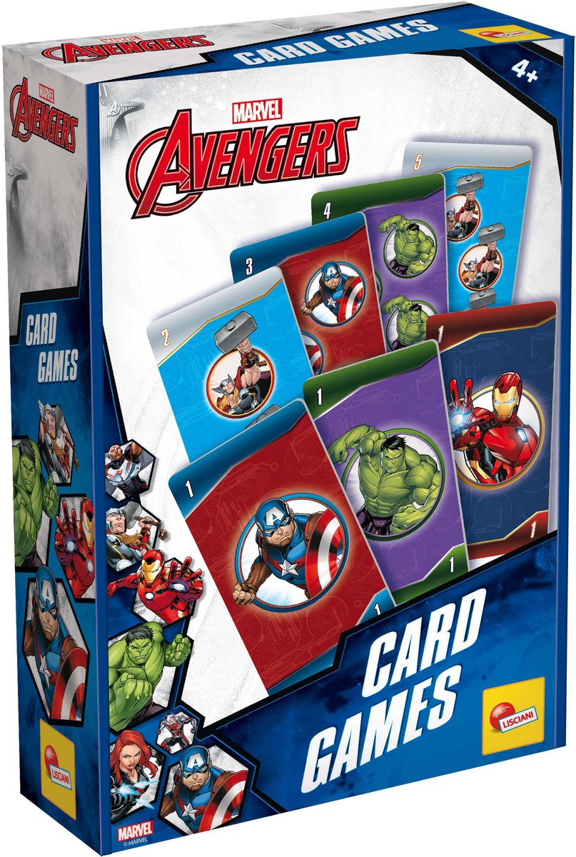 Lisciani - marvel - card game