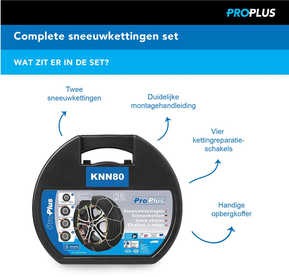 ProPlus KNN80 – 9 mm stalen schakels - Afbeelding 4