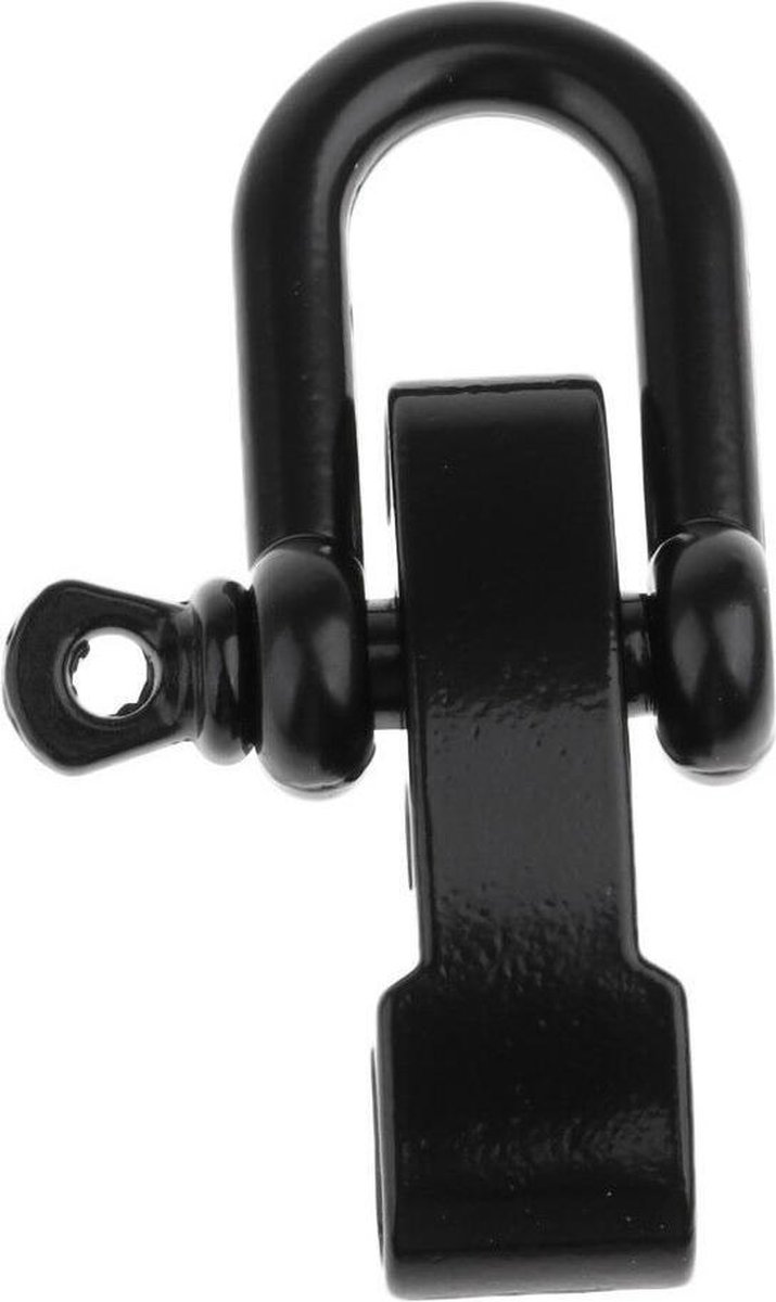 D-Shackle - 5mm - Verstelbaar - zwart