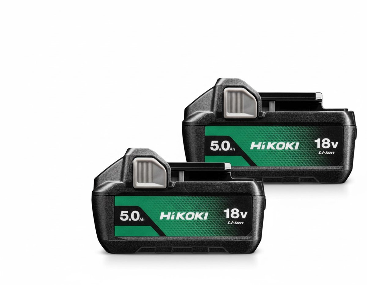 HiKOKI 336385 18V Duopack BSL1850MA 18V Li-Ion accu - 5.0Ah (2st)