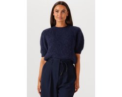 AAIKO Danni Wp 389 Truien & vesten Dames - Sweater - Hoodie - Vest- Donkerblauw - Maat XXL