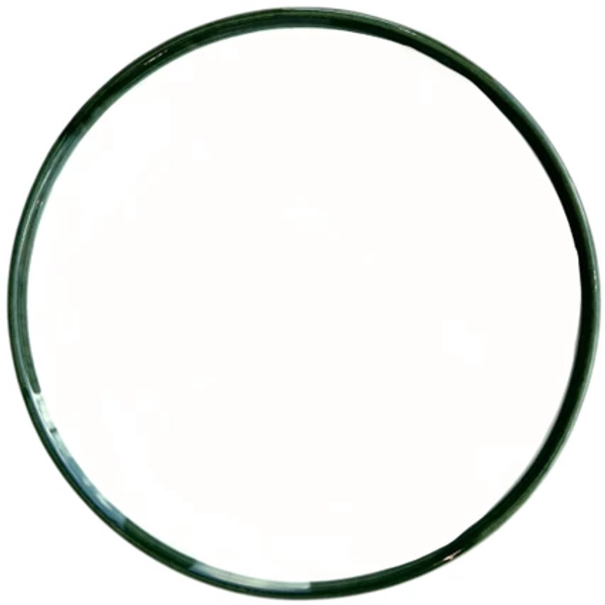 Val Pottery Foolish Morning Bliss plat bord D22.5cm groene lijn