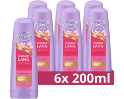 Andrélon - Conditioner - Levendig Lang - 6 x 200 ml