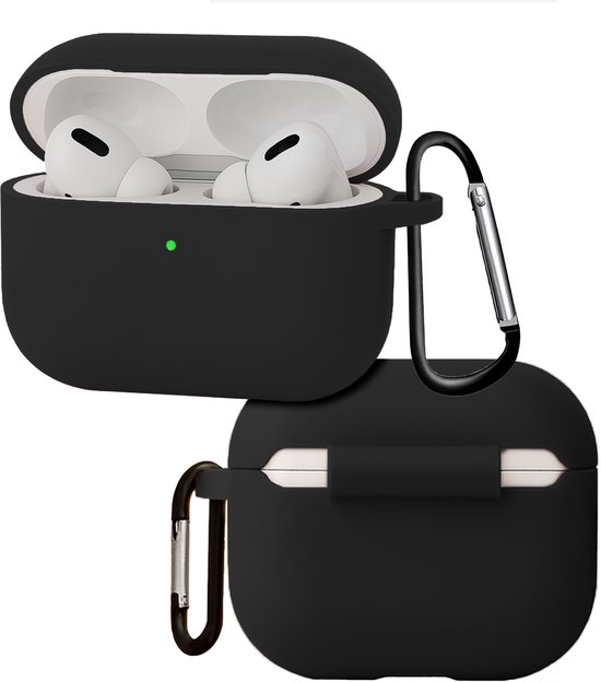 Étui en silicone pour AirPods Pro 3 - Zwart