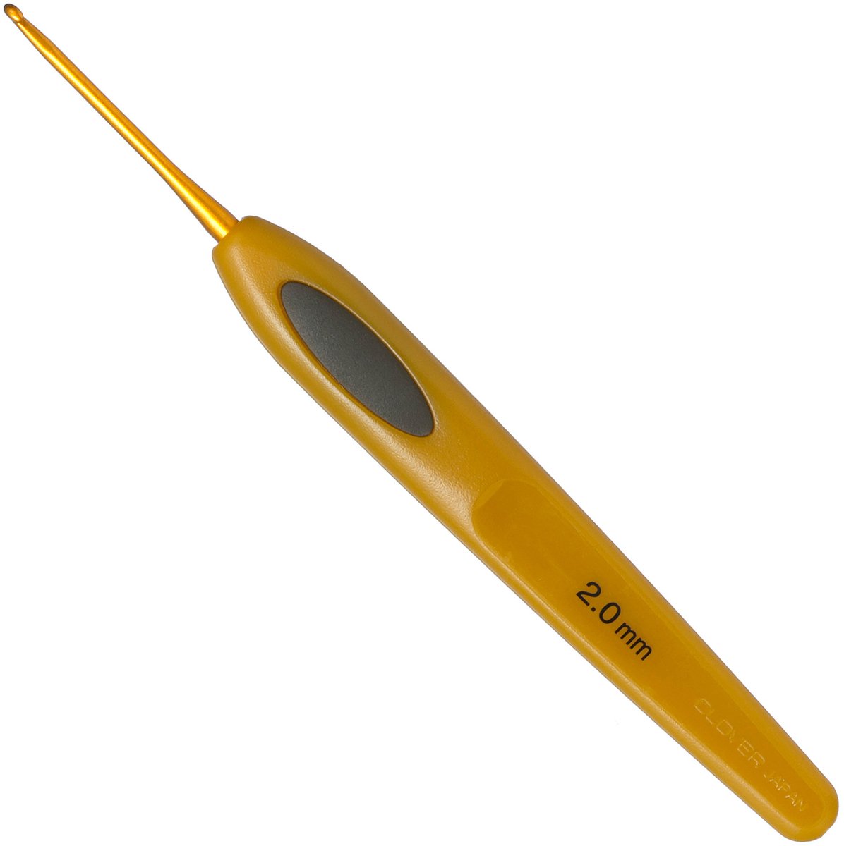 Clover Soft Touch Haaknaald - 2 mm - Ergonomische handgreep