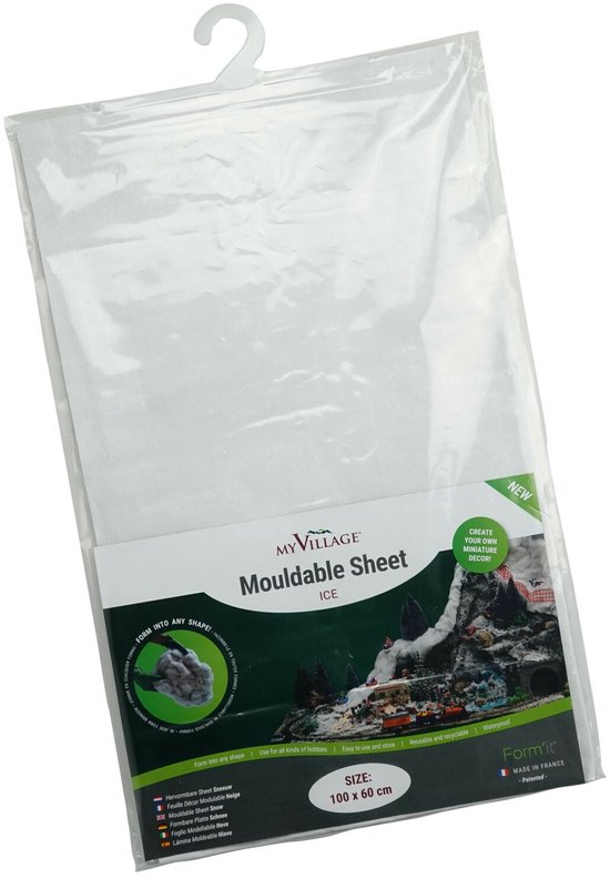 My Village | Vormbare ijsplaat | 100×60 cm