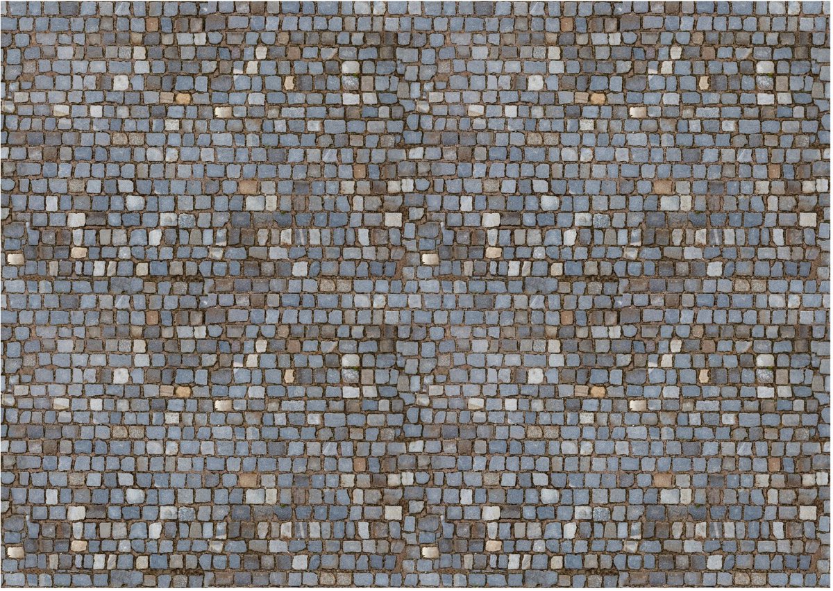 My Village | Blad Granietstenen | 21 × 29,7 cm