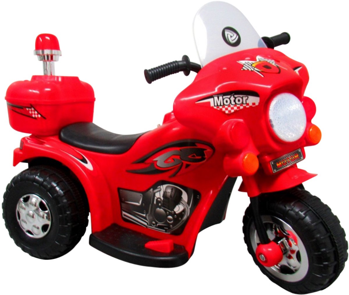 Elektrische Kinder Motor M7 – Met Muziek & Lichten – 6V Accu – Ideaal Cadeau voor Kinderen 2-4 jaar