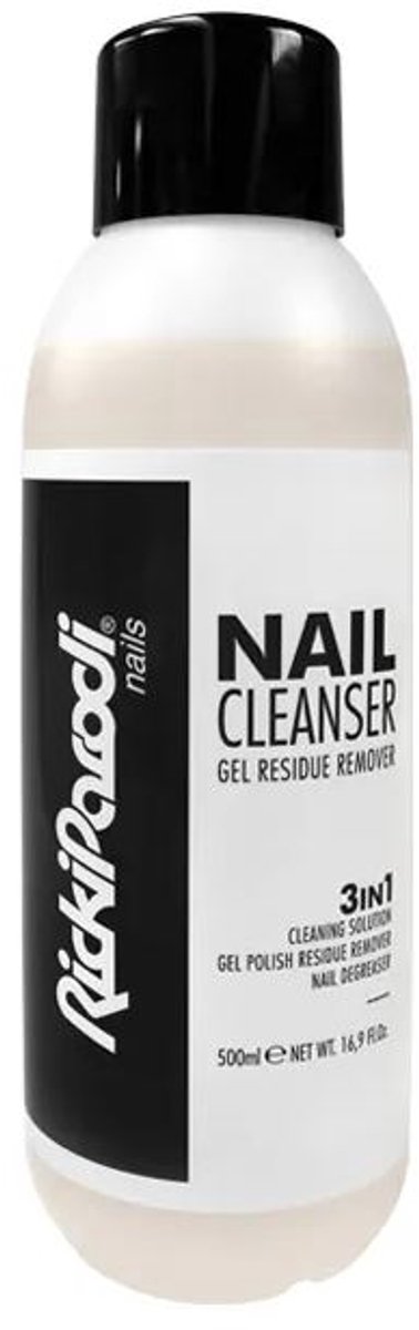 RickiParodi – Nail Cleanser – Nail Cleansing Solution – 500 ml – Gel Polish – Professioneel