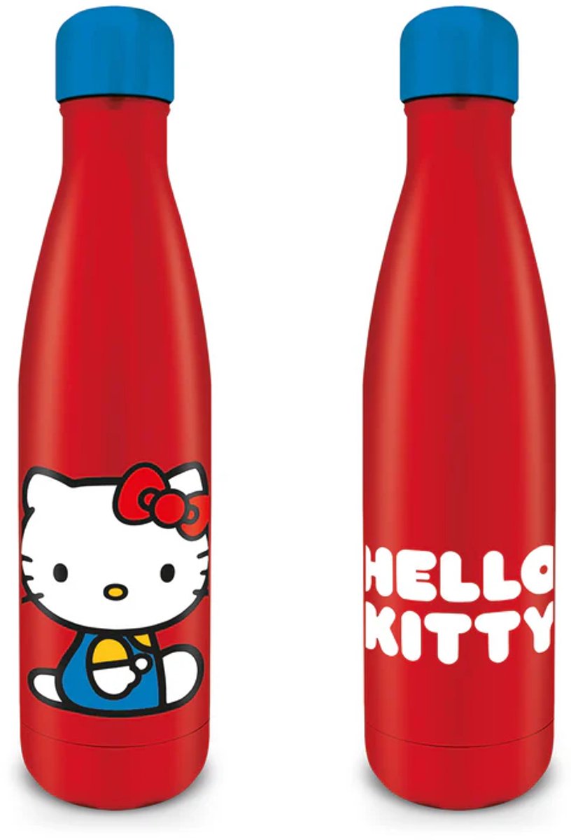Hello Kitty (Sitting Pretty) Metal Drinks Bottle