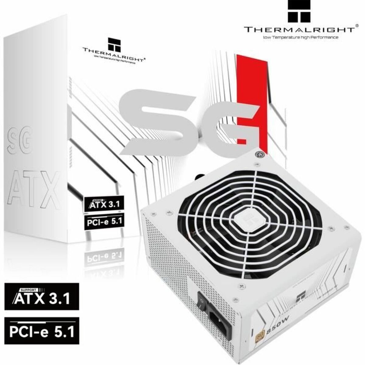 Voedingsbron Thermalright Sg850-W Atx 850 W 80 Plus Gold