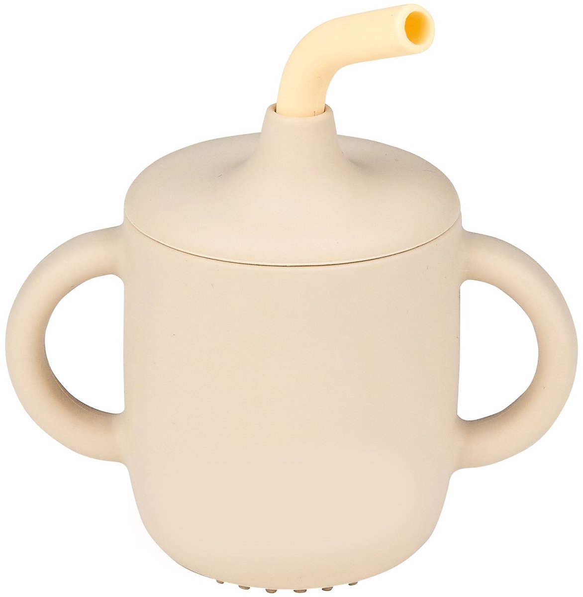 Nattou Beker met Rietje Silicone - Beige