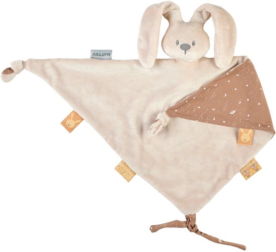 Nattou LAPIDOU Maxi Doudou Doudou - Lapin - 65 cm - Vert Cuivré