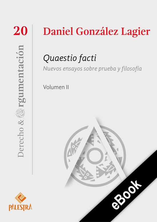 Derecho y Argumentación 20 - Quaestio facti – Vol. II - cover