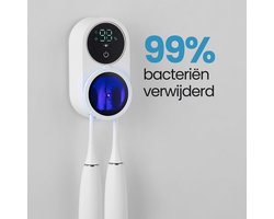 Wellhealth - Compacte tandenborstelsterilisator met automatische UV-reiniging - Tandenborstelsterilisator