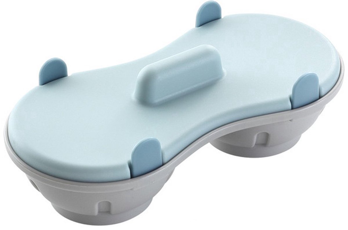 Nixnix® - Magnetron eierstomer - Blauw - Eipocheerder - 2 eieren