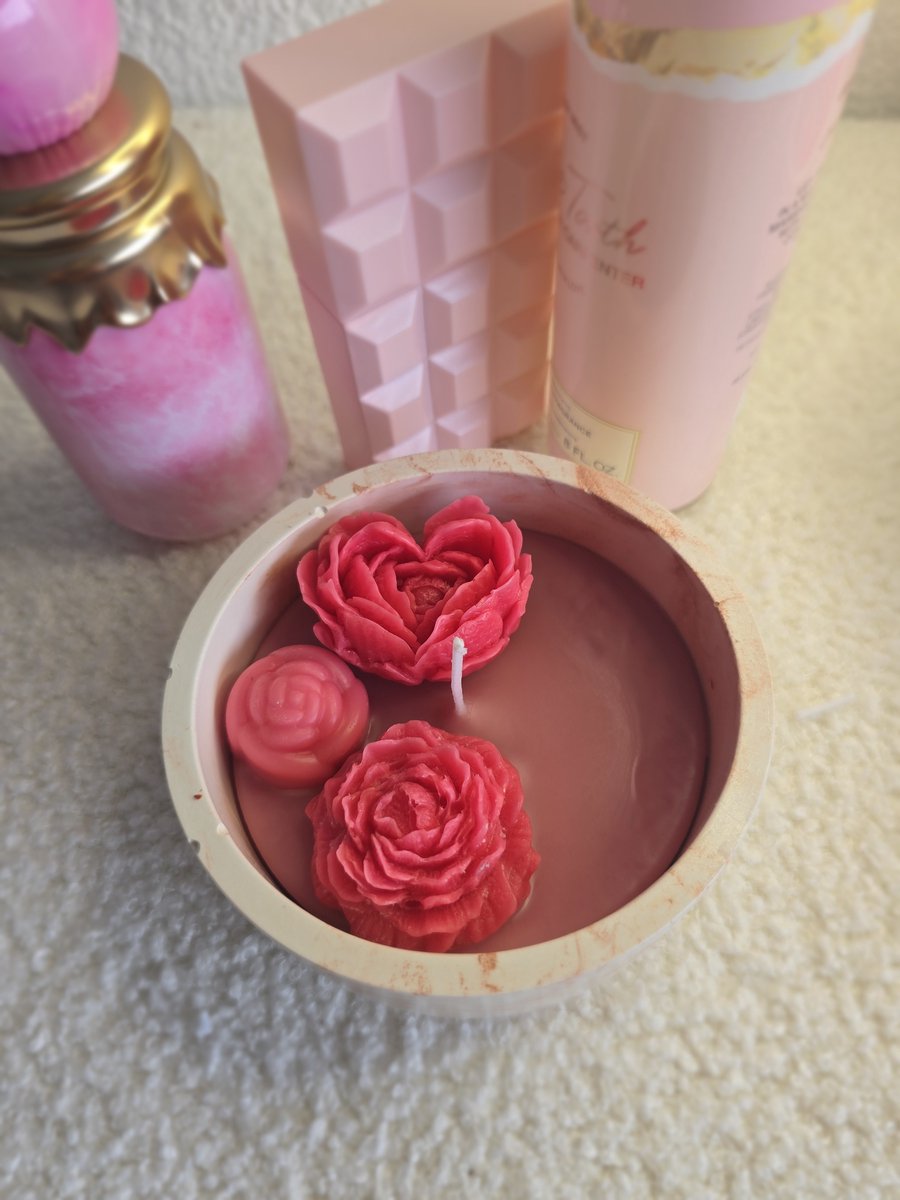 Sugar bloom kaars