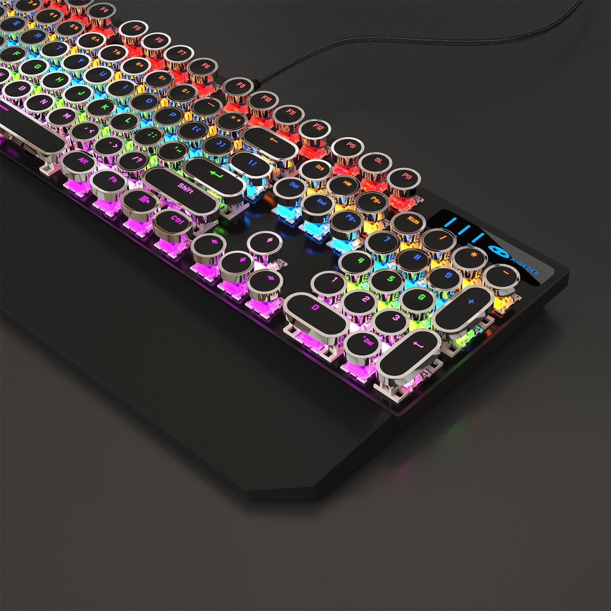 MageGee MK-Storm - Mechanisch Toetsenbord met Retro Keycaps thumbnail 4