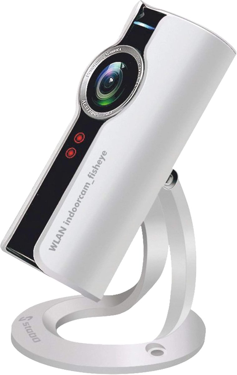WLAN Indoor Fisheye 180° HD Bewakingscamera met Nachtzicht en Intercom