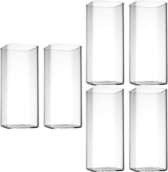 Ripple drinkglazen 6 stuks XL met een gouden rand Ripple drinkglazen 6 stuks XL met een gouden rand