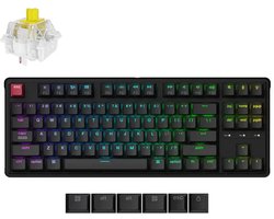 Keychron C3 Pro 8K QMK RGB toetsenbord banana switch