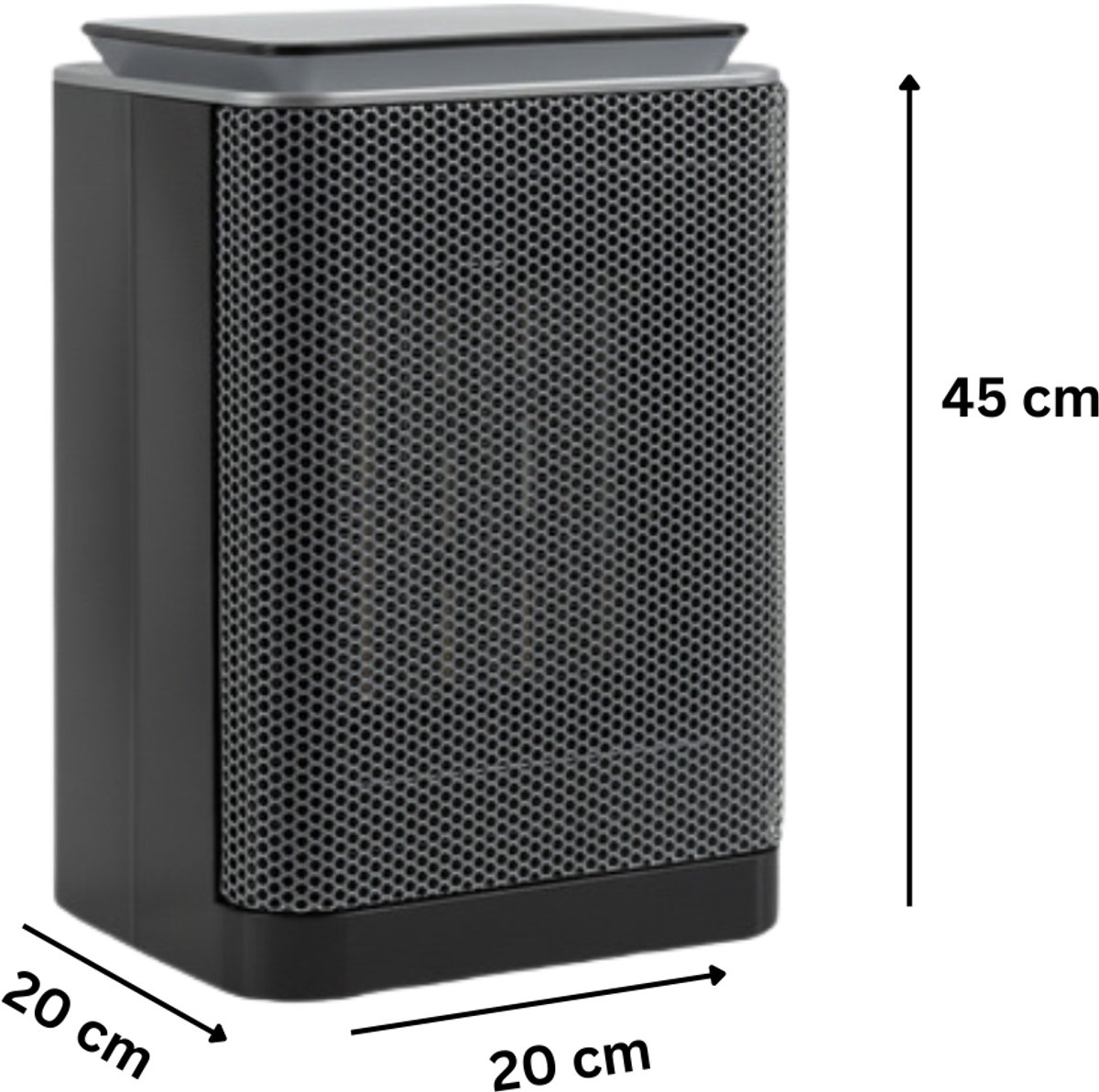 MOZY® - Keramische Luchtverwarmer - Zwart - 3 Warmtestanden - Met Timer - Heater - Warme en Koude Lucht - Kachel – foto 5