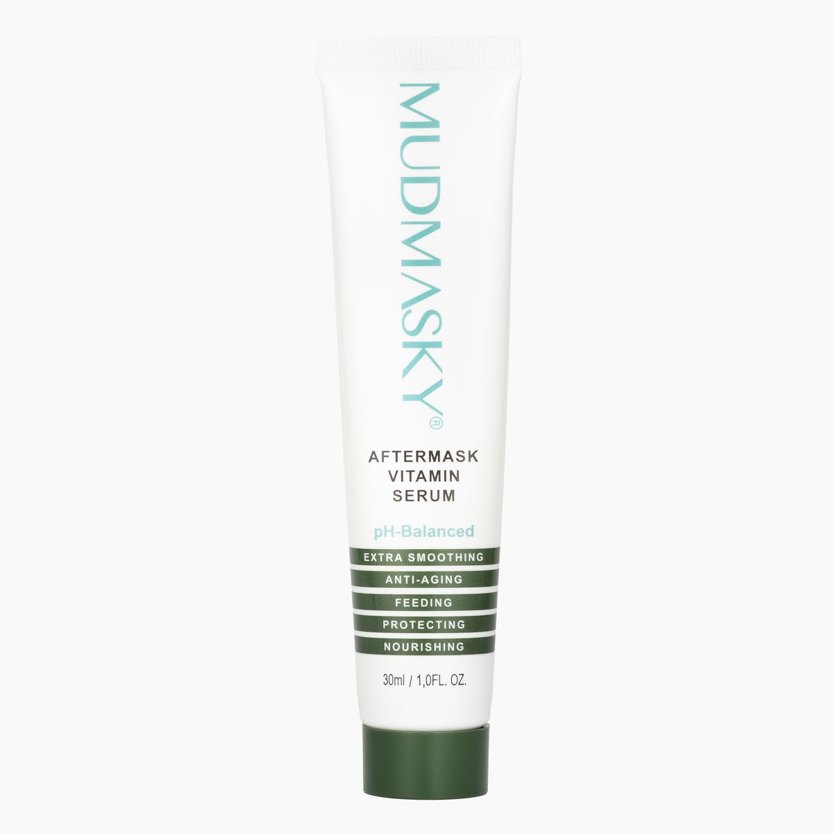 MUDMASKY - Aftermask Vitamin Serum 30ml - Anti-Aging Gezichtsserum - Parfumvrij - Ook voor onder de Ogen te gebruiken - Anti-Huidveroudering - Skin Recovery Masker Serum