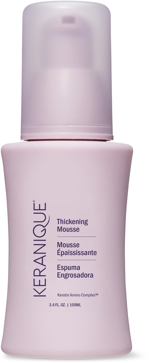 Keranique Thickening & Texturizing Hair Mousse - Geeft je haar direct volume, dikte en body