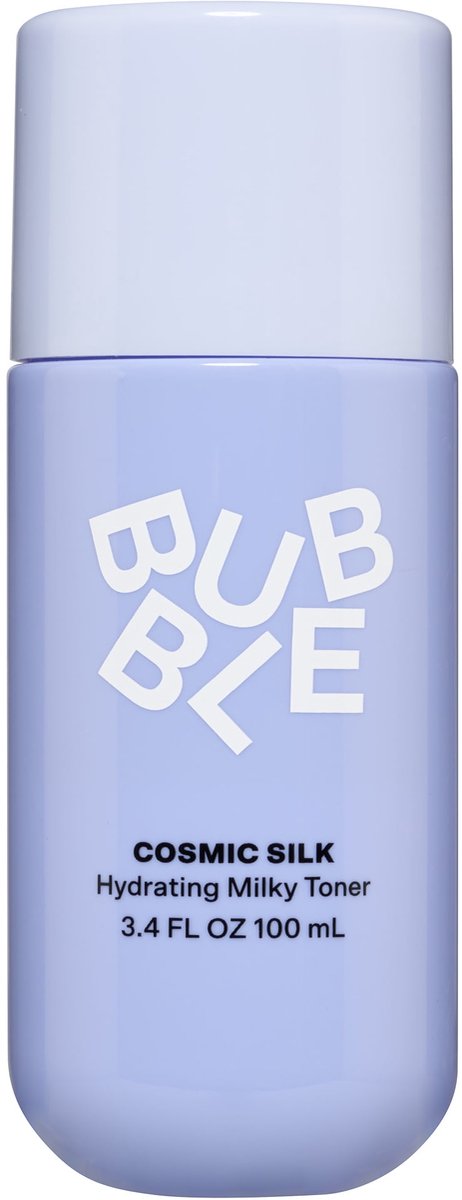 Bubble Skincare Cosmic Silk Hydrating Milky Toner – Hydraterende Gezichtstoner met Ceramiden & Hyaluronzuur – Voor Droge en Gedehydrateerde Huid – Glowy & Glazed Skin – 100 ml