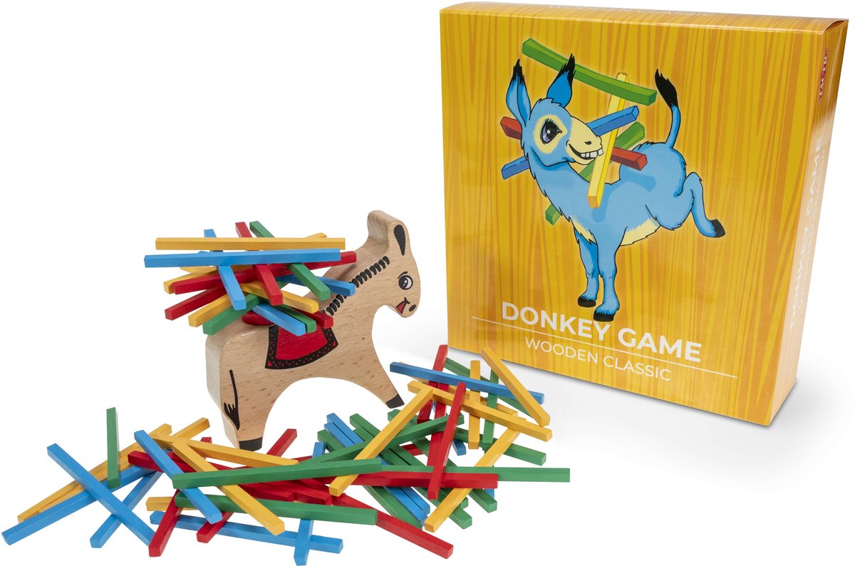 Tactic Donkey Game – Bordspel – Classic Games – Houten Behendigheidsspel – Vanaf 5 jaar — cadeau in Spellen & Speelgoed - foto 2