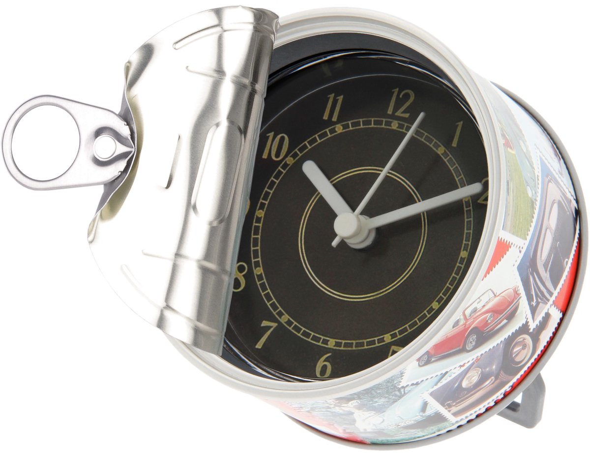 BRISA VW Collection - Volkswagen tafelklok, magnetische klok, MyClock ook personaliseerbaar, fotocadeau, VW-fan-verzamelobject