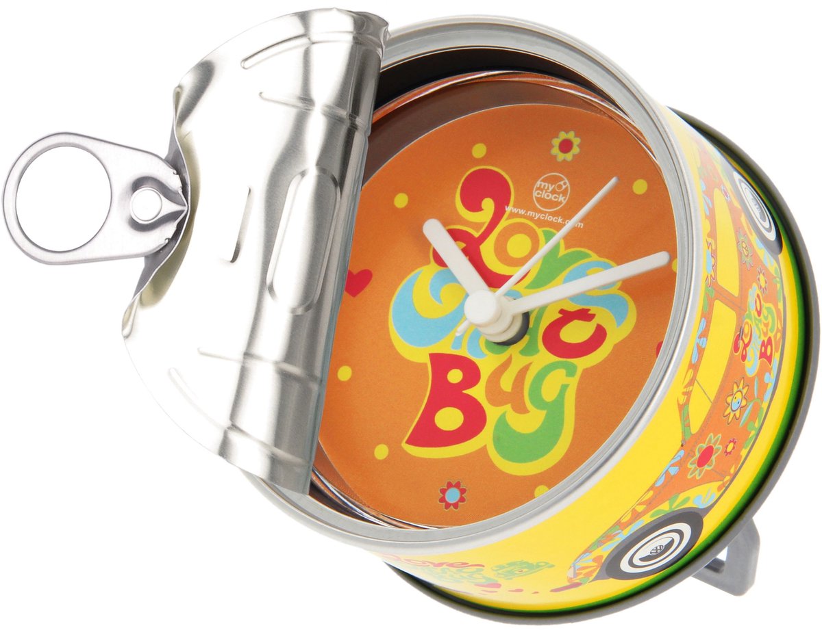 BRISA VW Collection - Volkswagen tafelklok, magnetische klok, MyClock ook personaliseerbaar, fotocadeau, VW-fan-verzamelobject