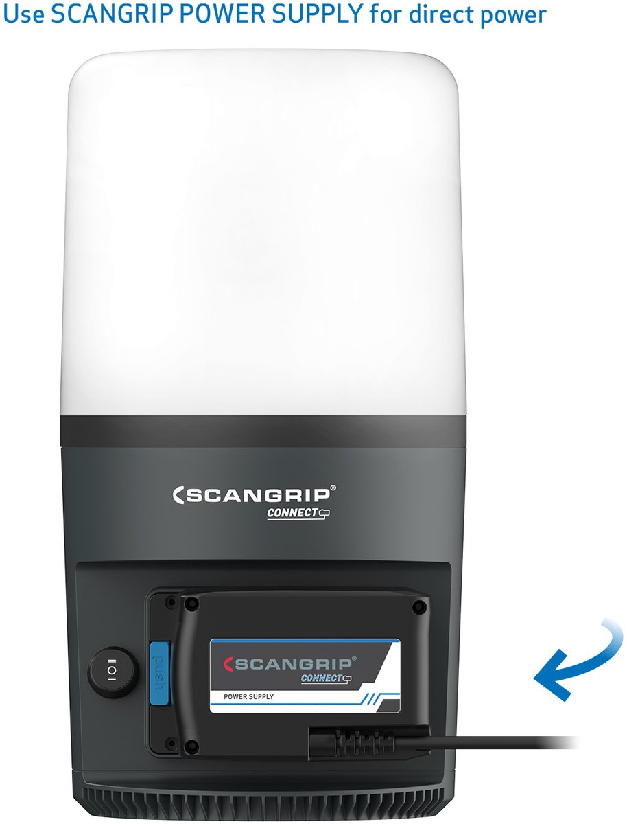 Scangrip Connect area 6 led bouwlamp – 6000LM - 03.6108C