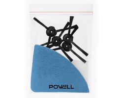 Powell Robotstofzuiger Reserveonderdelen - 2 Borstels, 2 Dweildoeken, 6 Filters