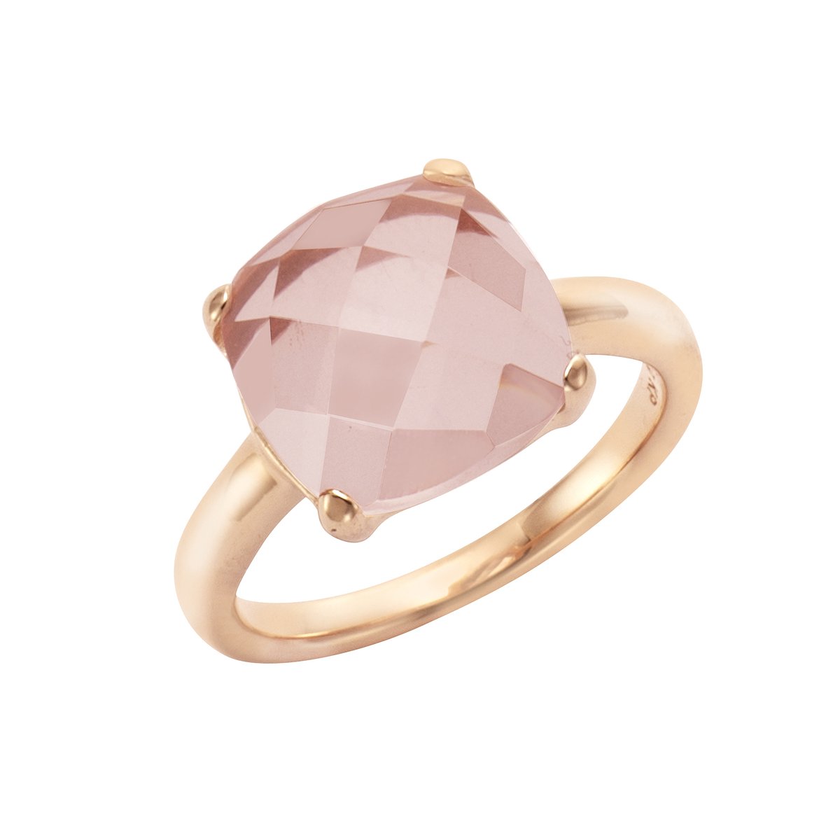 Jamelli Dames Dames ring 925 sterling zilver 58 Roségoud 32011784
